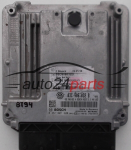 KOMPUTER STEROWNIK SILNIKA VW VOLKSWAGEN GOLF 1.4 TSI BOSCH 0261201320, 0 261 201 320, 03C906032B, 03C906032, 03C 906 032 B -  8794