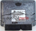 KOMPUTER STEROWNIK SILNIKA VOLKSWAGEN SEAT SKODA MAGNETI MARELLI IAW 4MV.AH,  036 906 034 AH,  61600.679.08