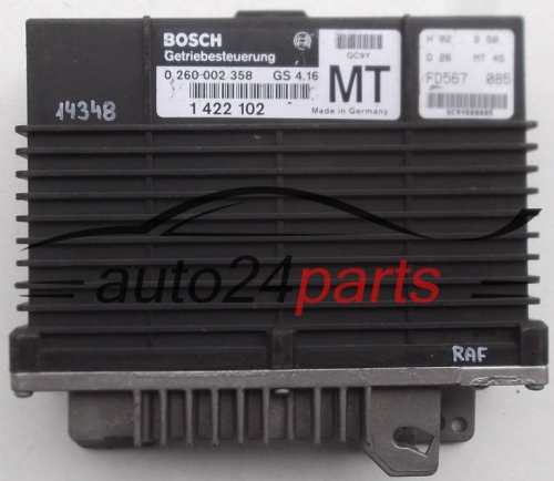 STEROWNIK SKRZYNI AUTOMATYCZNEJ BMW 3ER E36 BOSCH 0 260 002 358, 0260002358, 1 422 102, 1422102 - 14348