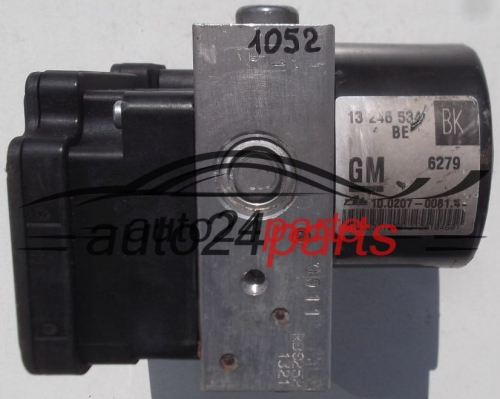 POMPE HYDRAULIQUE ET CALCULATEUR dABS OPEL ASTRA H ZAFIRA B GM 13 246 534 BK, 13246534BK, 13246534, ATE 10.0207-0081.4, 10020700814, 10.0970-0515.3, 10097005153