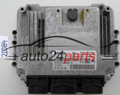 KOMPUTER STEROWNIK SILNIKA PEUGEOT 206 1.4 HDI BOSCH 0 281 012 528, 0281012528, 96 646 207 80, 9664620780, 9657699480 EDC16C34