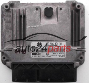 ΜΟΝΑΔΑ ΕΛΕΓΧΟΥ ΚΙΝΗΤΗΡΑ SKODA OCTAVIA 1.9TDI BOSCH 0 281 013 289, 0281013289, 03G 906 021 DN, 03G8906021DN, 1039S16788