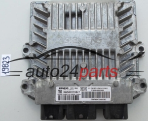 KOMPUTER STEROWNIK SILNIKA CITROEN C2 1.4 HDI SIEMENS 5WS40115B-T, 5WS40115BT, HW 9647568180, SW 9648895880, SID804 - 