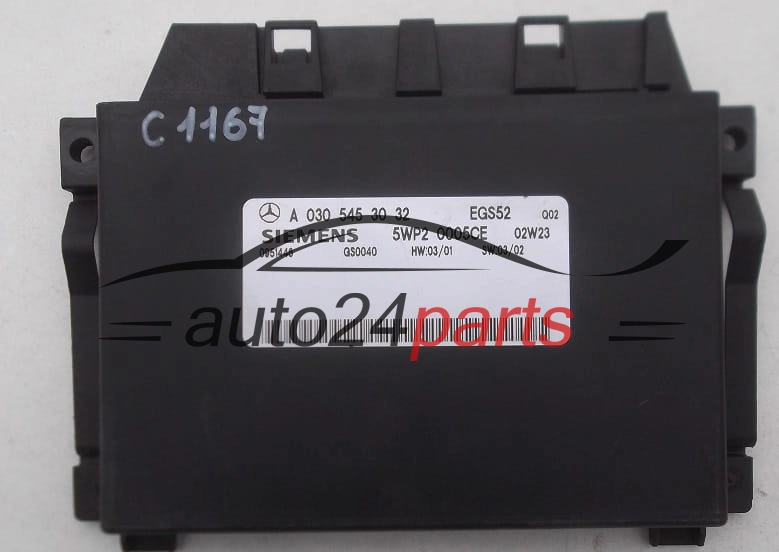 GETRIEBESTEUERGERÄT GETRIBESTEUERUNG MERCEDES W203 SIEMENS 5WP2 0005CE,  A 030 545 30 32