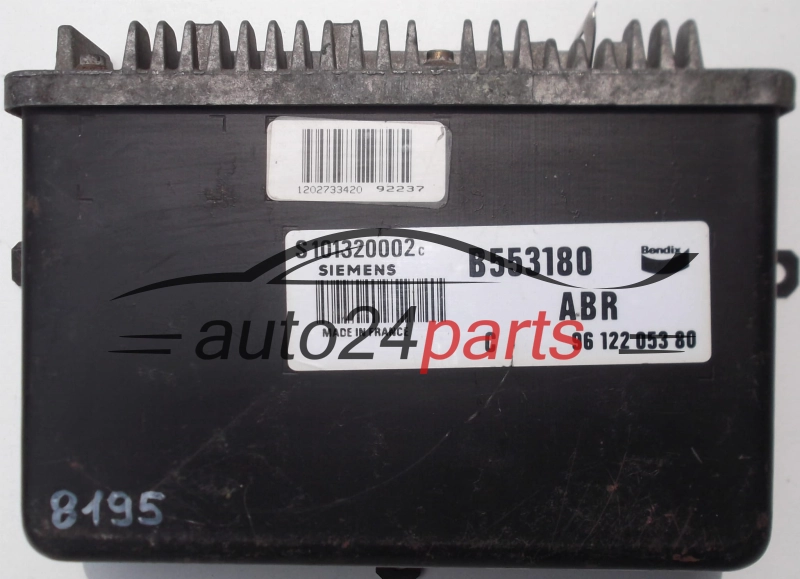 KOMPUTER STEROWNIK SILNIKA CITROEN XM 2.0 S101320002C, S101320002 C, B553180 ABR, 96 122 053 80, 9612205380