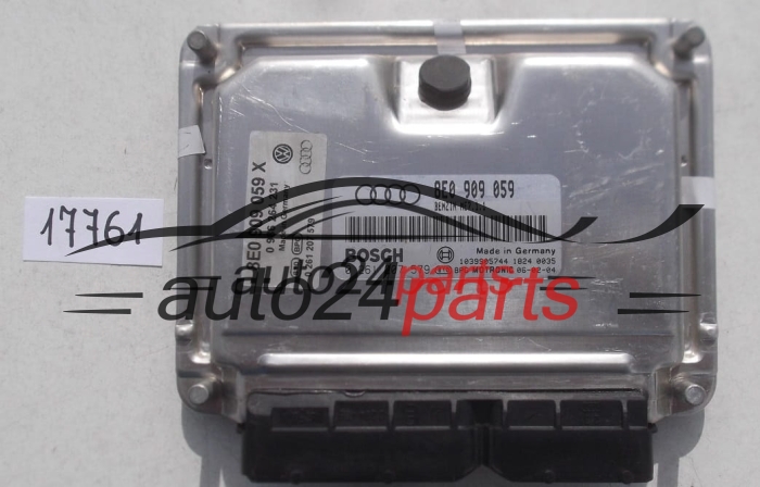 ECU CENTRALITA DE MOTOR AUDI A4 3.0 BOSCH 0 261 207 579, 0261207579, 8E0 909 059, 8E0909059 