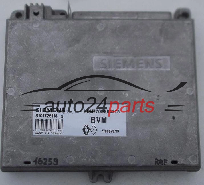 Μονάδα Ελέγχου Κινητήρα RENAULT LAGUNA 1.8 SIEMENS S101725114 Q, HOM7700864275, 7700873713 