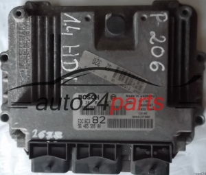CALCULATEUR MOTEUR PEUGEOT 206 1.4 HDI BOSCH 0281010707 9646559980 9644157380 EDC16C3 82 28SA5587