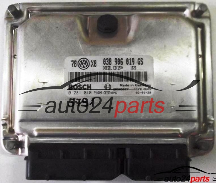 calculateur moteur pour vw volkswagen passat 1.9 tdi
