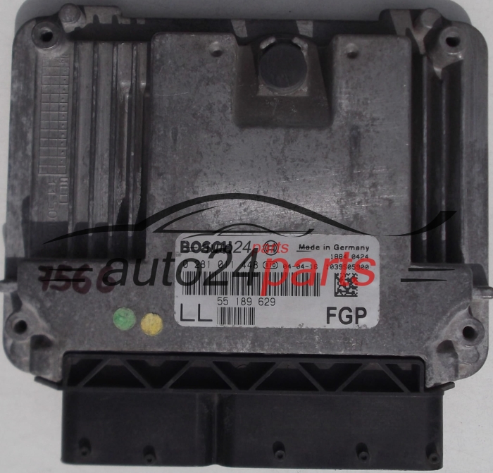 MOTORSTEUERGERÄT ECU STEUERGERAT OPEL VECTRA SIGNUM 1.9 CDTI Z19DT Z19DTL Z19DTH 55189629 LL, 55 189 629 LL, BOSCH 0281011448, 0 281 011 448, 55189629, 55 189 629, 6235370, 62 35 370