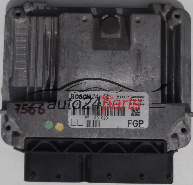 MOTORSTEUERGERÄT ECU STEUERGERAT OPEL VECTRA SIGNUM 1.9 CDTI Z19DT Z19DTL Z19DTH 55189629 LL, 55 189 629 LL, BOSCH 0281011448, 0 281 011 448, 55189629, 55 189 629, 6235370, 62 35 370
