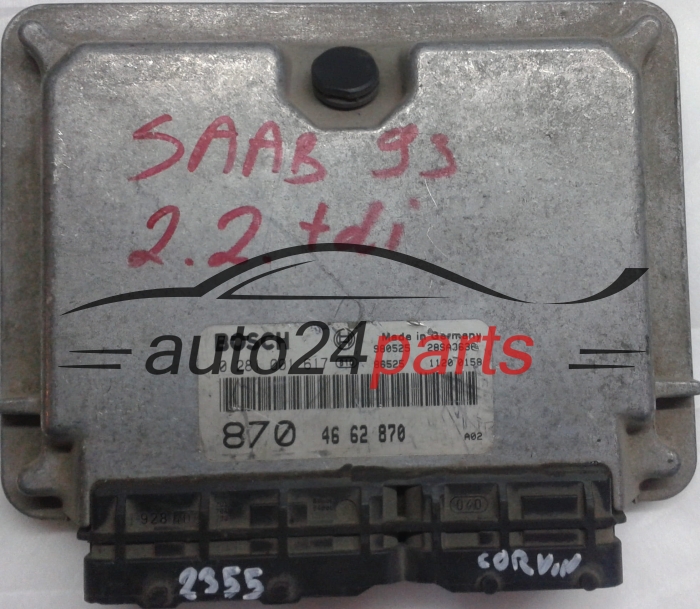 KOMPUTER STEROWNIK SILNIKA SAAB 9-3 2.2 TID BOSCH 0281001617, 0 281 001 617, 46 62 870 4662870 