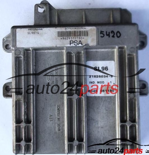 ECU CENTRALITA DE MOTOR PEUGEOT 306 1.8 SAGEM SL96-4 21626034-9
