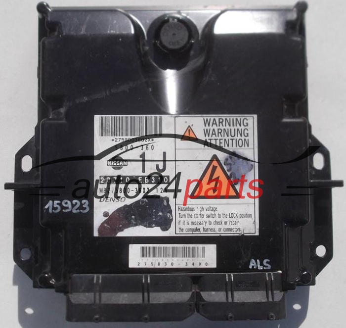 CENTRALINA MOTORE NISSAN NAVARA 2.5 DCI 23710 EB310, 23710EB310, MB275800-3602, 2758003602 