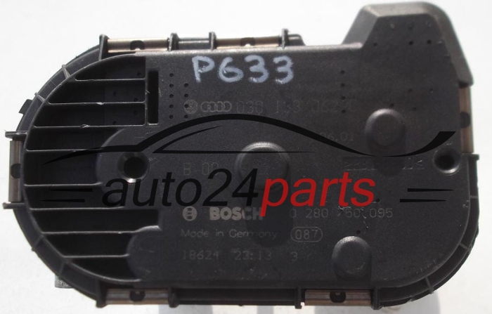 CUERPO DE MARIPOSA AUDI VW SEAT BOSCH 0 280 750 095, 0280750095, 030 133 062 C, 030133062C 