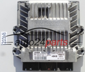 KOMPUTER STEROWNIK SILNIKA FORD 1.8 TDCI SIEMENS 5WS40512B-T, 5WS40512BT, FoMoCo 6M51-12A650-YB, 6M5112A650YB, 4BKB, SID202 - 20248, 350, 368