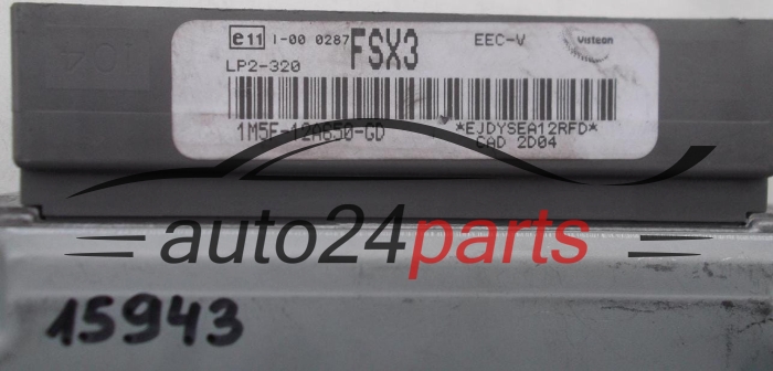CENTRALINA MOTORE FORD FOCUS 1.6, VISTEON 1M5F-12A650-GD, 1M5F12A650GD, FSX3, LP2-320