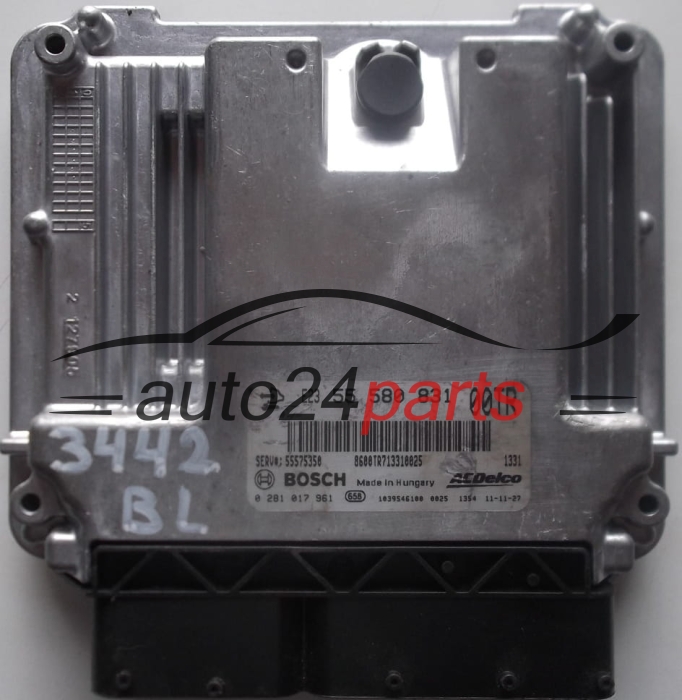 calculateur moteur pour opel chevrolet, holden, vauxhall corsa d 1.3 cdti