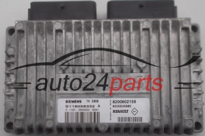 ECU αυτόματο κιβώτιο ταχυτήτων RENAULT LAGUNA SIEMENS S118058332 A, S118058332A, 8200602159, 8200525860 