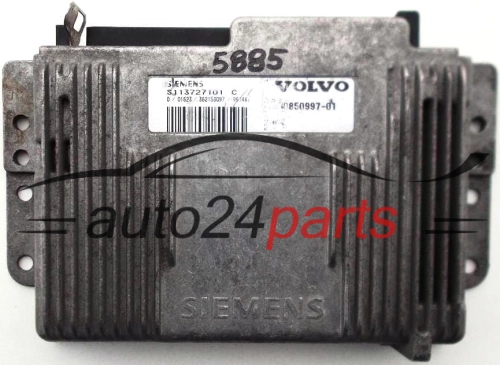 KOMPUTER STEROWNIK SILNIKA VOLVO V40 S40 2.0 S113727101 C, 30850997-01, 3085099701