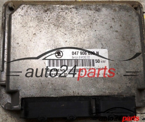 ECU CENTRALITA DE MOTOR SKODA FELICJA 1.3 047906030N, 047 906 030 N, SIEMENS 5WP4326 02, BENZIN SIMOS 23D