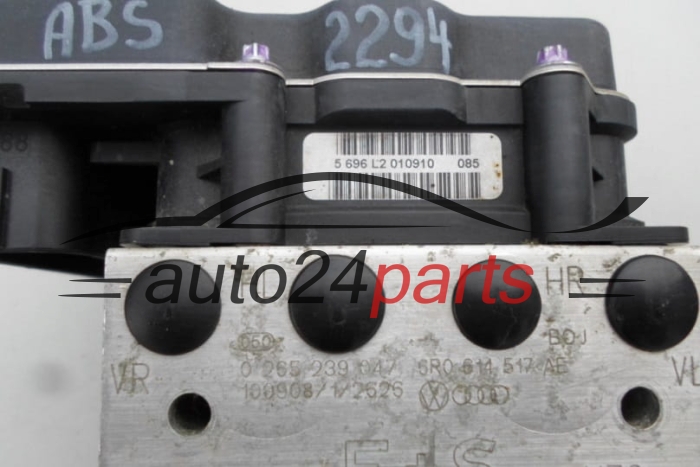 ABS VOLKSWAGEN POLO SEAT IBIZA BOSCH 0265239047 / 6R0614517AE / 0265955021