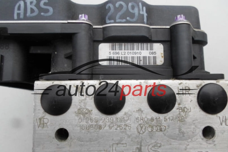 ABS VOLKSWAGEN POLO SEAT IBIZA BOSCH 0265239047 / 6R0614517AE / 0265955021