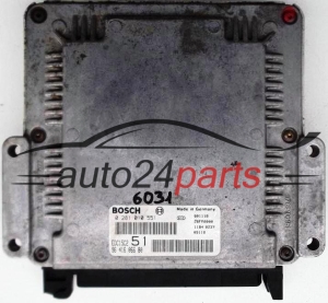 ECU ENGINE CONTROLLER PEUGEOT 306 2.0 HDI BOSCH 0281010551, 0 281 010 551, 9641606680, 96 416 066 80, EDC15C2 51