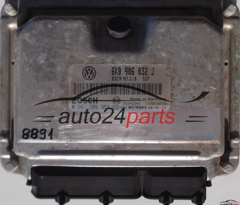 ECU CENTRALITA DE MOTOR SEAT IBIZA VW VOLKSWAGEN, BOSCH 0 261 206 959