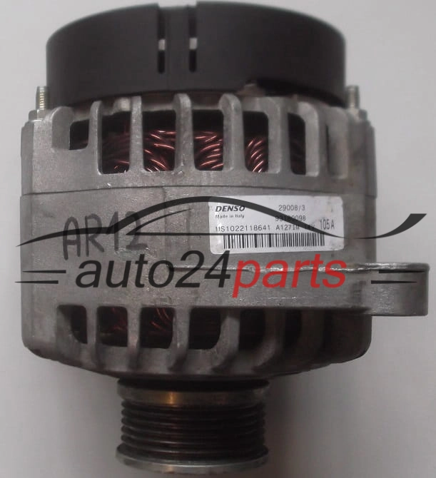 Alternador 1.9 CDTI OPEL ASTRA VECTRA SIGNUM ZAFIRA DENSO MS1022118641, 93180098