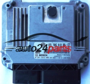 ΜΟΝΑΔΑ ΕΛΕΓΧΟΥ ΚΙΝΗΤΗΡΑ VW VOLKSWAGEN GOLF 2.0 TDI 03L906018BB, 03L 906 018 BB, 03L907309R, 03L 907 309 R BOSCH 0281016406, 0 281 016 406