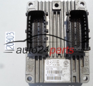 Μονάδα Ελέγχου Κινητήρα FIAT PANDA 1.2 IAW 5SF8.E7, IAW5SF8E7, 51937624 