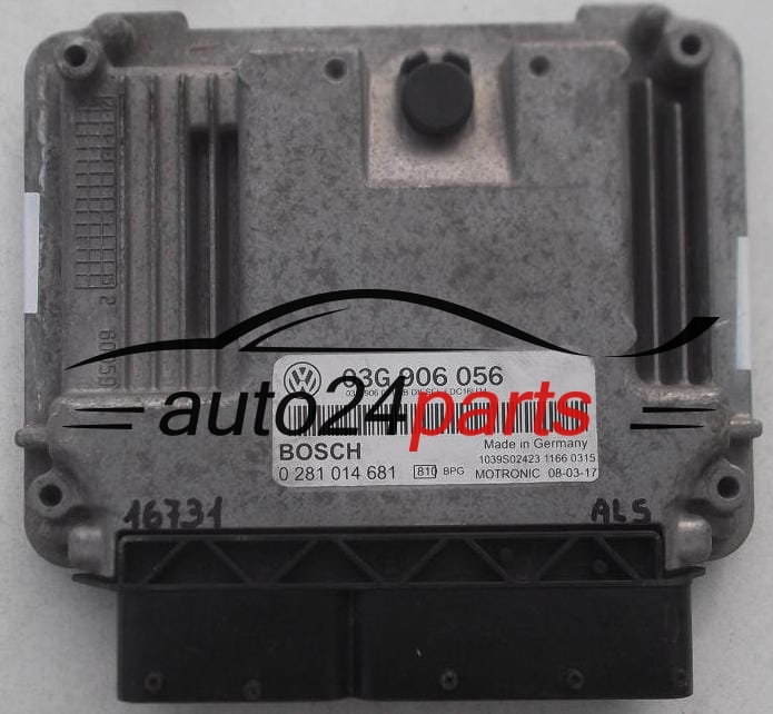 Μονάδα Ελέγχου Κινητήρα VW VOLKSWAGEN BOSCH 0 281 014 681