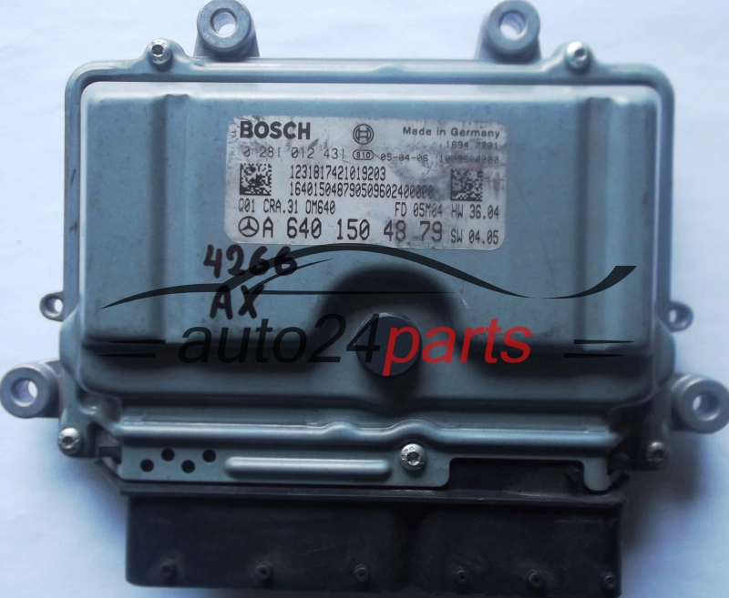 calculateur moteur pour mercedes b180 1.8 cdi