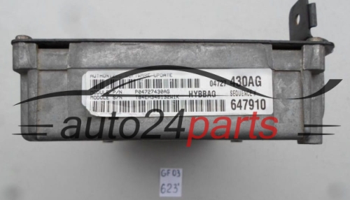 CENTRALINA DO MOTORE CHRYSLER VOYAGER P04727430AG, 04727430AG, 04745860