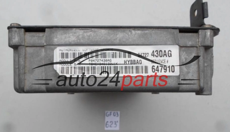 CENTRALINA DO MOTORE CHRYSLER VOYAGER P04727430AG, 04727430AG, 04745860