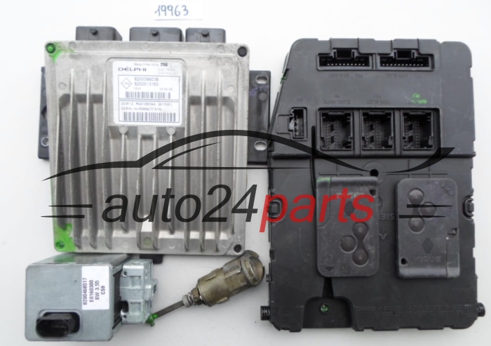 MOTORSTEUERGERÄT ECU STEUERGERÄT RENAULT MODUS NISSAN MICRA 1.5 DCI DCM1.2 R0410B034A 81153C, 8200399038, 8200513163