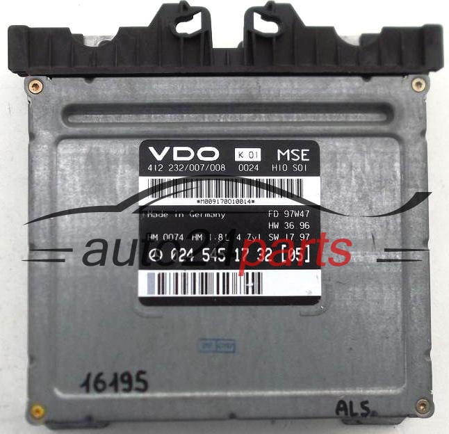 ECU CENTRALITA DE MOTOR MERCEDES W202 C180 1.8 024 545 17 32 05, 0245451732