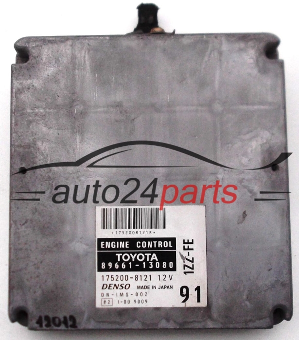 TOYOTA COROLLA VERSO 1.8, 89661-13080, 8966113080, 175200-8121, 1752008121, 1ZZ