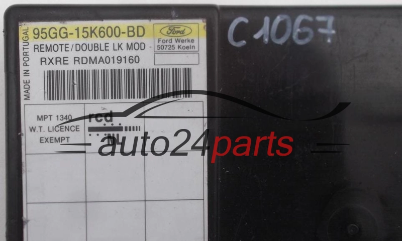 CONFORT MODULE FORD SCORPIO 95GG-15K600-BD