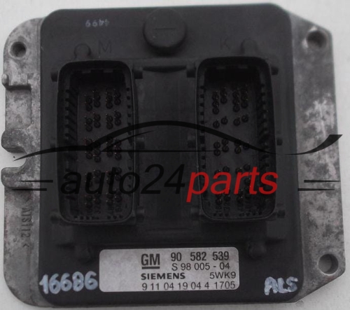 Μονάδα Ελέγχου Κινητήρα OPEL ASTRA ZAFIRA 1.8 X18XE1 SIEMENS 5WK9 1705