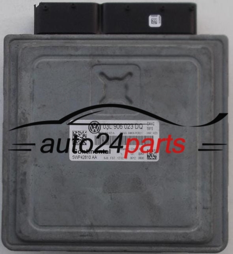 Μονάδα Ελέγχου Κινητήρα VW VOLKSWAGEN TOURAN 1.6 TDI CONTINENTAL 5WP42810AA, 03L906023DQ