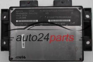 ECU ENGINE CONTROLLER CITROEN PEUGEOT 1.9 D R04080025A, SOFT 9642414580 