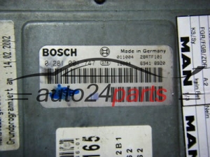 Μονάδα Ελέγχου Κινητήρα MAN LE 220C BOSCH 0 281 001 747, 0281001747