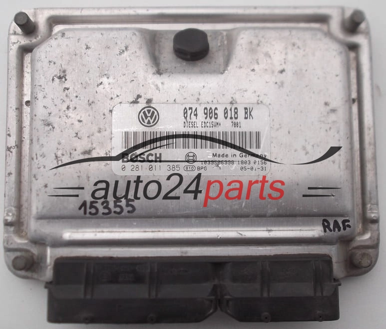 ΜΟΝΑΔΑ ΕΛΕΓΧΟΥ ΚΙΝΗΤΗΡΑ VOLKSWAGEN BOSCH 0 281 011 385