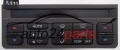 HEATING AND AIR CONDITIONING CONTROL PANEL SWITCH CLIMATRONIC SAAB 9-5 50-46-347 / 5046347 / A069667 