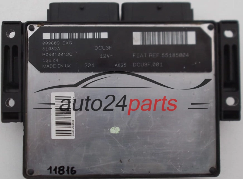 calculateur moteur pour fiat doblo 1.9 jtd