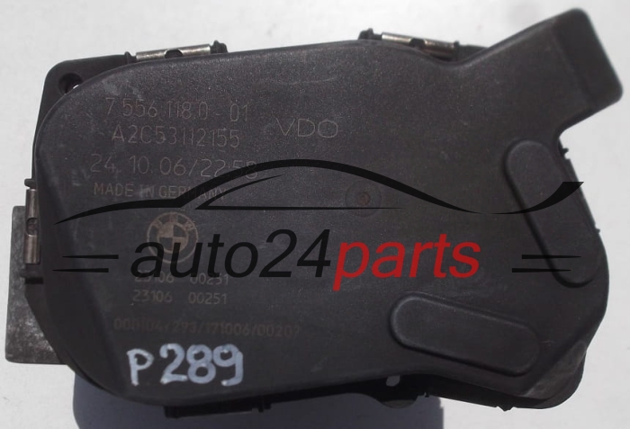 Cuerpo de mariposa BMW 3 ER E91 A2C53112155 7556118001