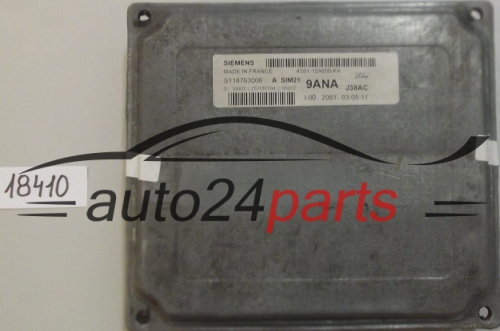 KOMPUTER STEROWNIK SILNIKA FORD FIESTA 1.3 SIEMENS S118763006 A, 4S61-12A650-KA