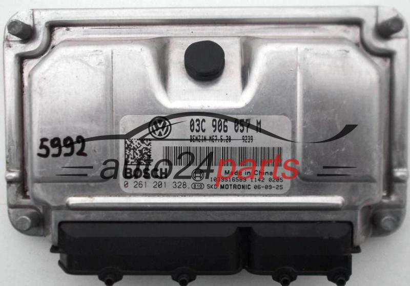 ECU Engine Controller SKODA 1.6 BOSCH 0261201328 03C906057M